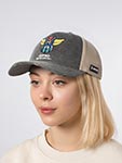 Бейсболка CAPSLAB арт. CL/GOL7/1/PCS/GOLB UFO Robo Grendizer (серый / бежевый)